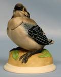 063421 BOEHM BISQUE FIGURE BABY BLUE JAY H4 W3