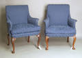 Pair of George II style armchairs