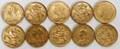 050024 BRITISH QUEEN VICTORIA GOLD COINS 10 PCS