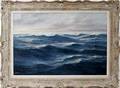 042039 ARTHUR E BARCY OIL ON CANVAS SEASCAPE