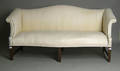 Chippendale style mahogany sofa