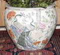 121077 CHINESE PORCELAIN JARDINIRES 2 H 15 12