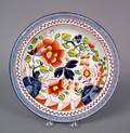 Gaudy Dutch plate 19th c