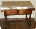 111167 VICTORIAN WALNUT WORK TABLE