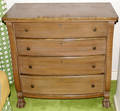 111166 EMPIRE REVIVAL CHEST OF DRAWERS