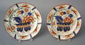Two Gaudy Dutch plates 19th c