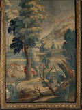 102086 FLEMISH WOOL TAPESTRY MOUNTAINS 6 5 X4 3