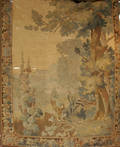102085 FLEMISH WOOL TAPESTRY 8 0 X 5 8