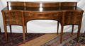 11085 BAKER SHERATON STYLE INLAID MAHOGANY SIDEBOARD