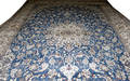 121098 NAIN PERSIAN WOOL  SILK CARPET 20 0x13 0