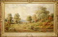 120063 EW ROBERTS OIL ON CANVAS C1920 LANDSCAPE