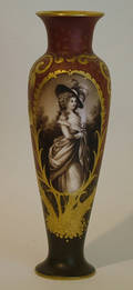 102107 ROYAL BONN GERMAN PAINTED VASE