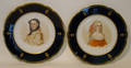 102105 SEVRES PAINTED PORCELAIN PORTRAIT PLATES