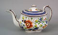 Gaudy Dutch teapot 19th c