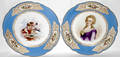 11095 SEVRES PORCELAIN PLATES MADAME ELISABETH