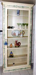 121165 BAKER FURNITURE CO ANTIQUE DISPLAY CABINET
