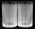 121148 LALIQUE CRYSTAL TUMBLERS JAFFA 12 H 5