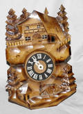 110102 GERMAN BLACK FOREST CUCKOO CLOCK H 9