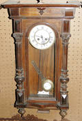 110091 VIENNESE WALNUT REGULATOR CLOCK