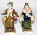 101135 CAPO DI MONTE PORCELAIN FIGURINES