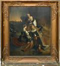 12110 ATTR TO WILLEM DE POORTER OIL ON PANEL DUTCH