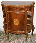 11132 WALNUT CONSOLE CABINET C 1930 H 36 W 31