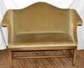 11130 KITTINGER CHIPPENDALE STYLE MAHOGANY SETTEE