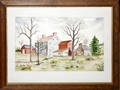 10109 DOT SMITH COOPERSBURG WATERCOLOR VALLEY FARM