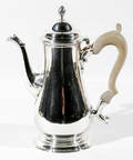 122194 TIFFANY  CO STERLING INDIVIDUAL COFFEE POT
