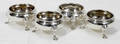 122191 GEORGIAN STERLING SILVER OPEN SALTS