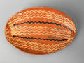 Pennsylvania redware oval loaf dish early 19th c