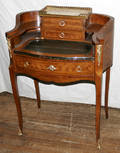 121168 FRENCH STYLE WALNUT LADYS DESK C 1900