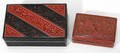 120182 CHINESE CINNABAR BOXES 19TH  20TH C 2