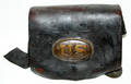 120157 CIVIL WAR ERA LEATHER CARTRIDGE CASE