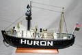 120130 WOOD MODEL US COAST GUARD LIGHT SHIP HURON