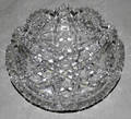 110163 CUT GLASS DISH