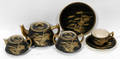 110155 JAPANESE HANDDECORATED EARTHENWARE TEA SET