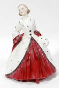 110139 ROYAL DOULTON PORCELAIN FIGURE ERMINE COAT