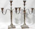 102187 LEE  WIGFULL VICTORIAN STERLING CANDELABRA