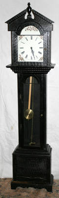 101163 MASON  SULLIVAN CO PAINTED GRANDFATHER CLOCK
