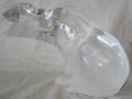 092085 LALIQUE CRYSTAL FIGURE STANDING POLAR BEAR