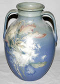 121243 WELLER POTTERY URN HESTER PILLSBURY