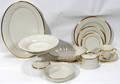121239 LENOX PORCELAIN DINNER SERVICE FOR 12 ETERNAL