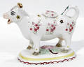 121225 STAFFORDSHIRE COW CREAMER H 4 34 L 6 34