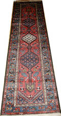 121223 IRANIAN HAMADAN RUNNER C1930 112 X 32