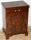 100099 MAHOGANY MUSIC CABINET