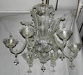 092113 VENETIAN GLASS CHANDELIER