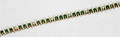 091165 YELLOW GOLD EMERALD  DIAMOND TENNIS BRACELET