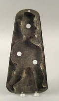 Large tinned sheet iron cookie cutter 19th c