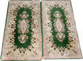 120236 KERMAN WOOL PERSIAN RUGS C 1960 3 11 X 2